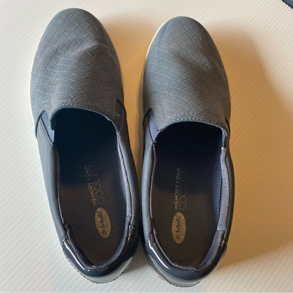 Dr Scholl’s Madison Slip On Sneakers Womens 9 Gray Comfort Walking Casual Shoes - Picture 8 of 10